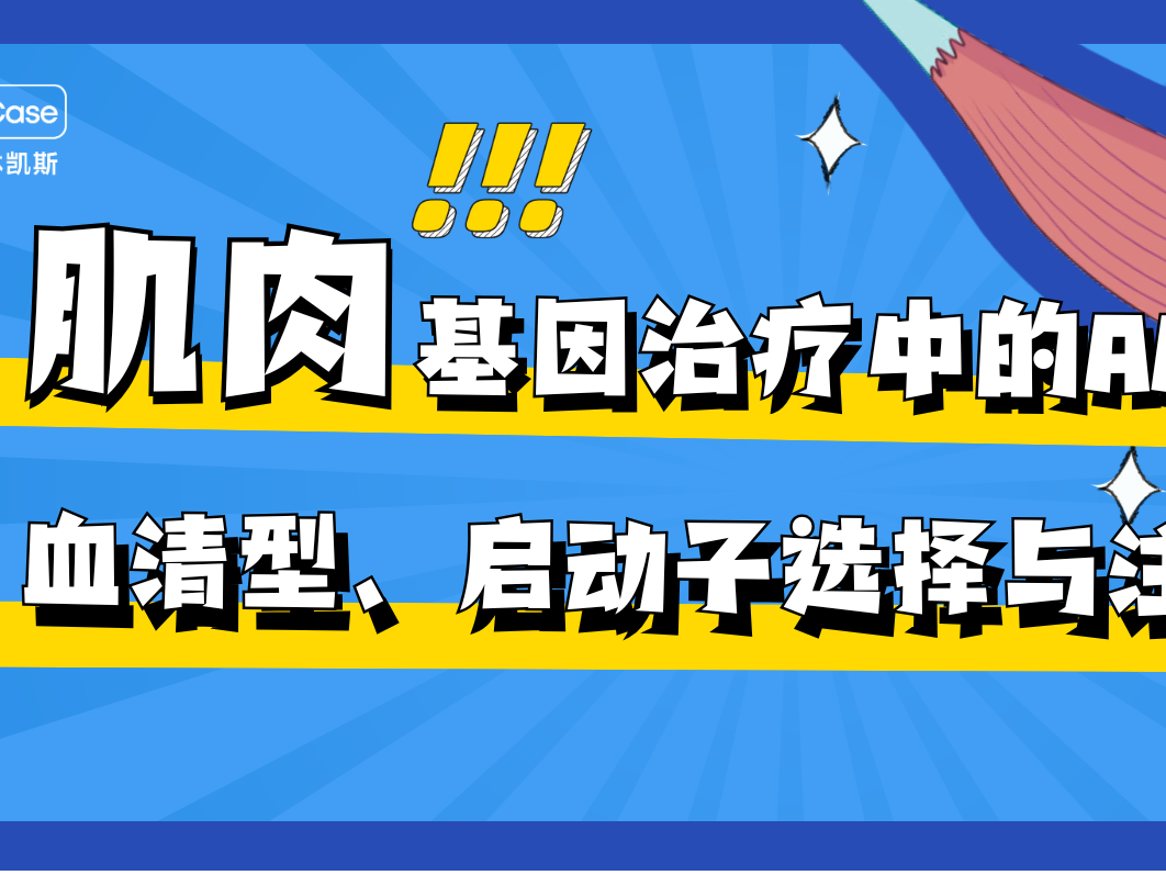 肌肉篇丨AAV在基因治疗中的应用：血清型、启动子选择与注射策略