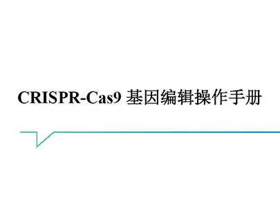 CRISPR-Cas9 基因编辑操作手册